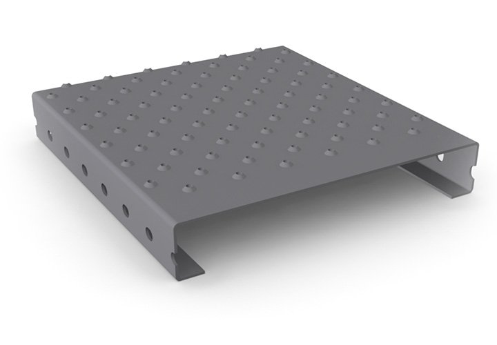 Tűzihorganyzott Aderstep N lépcsőfok 70/40x2 mm 1000x240 mm 1 Tűzihorganyzott Aderstep N lépcsőfok 70/40x2 mm 1000x240 mm